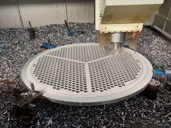 人孔法兰管板 换热器管件 来图加工 定制生产